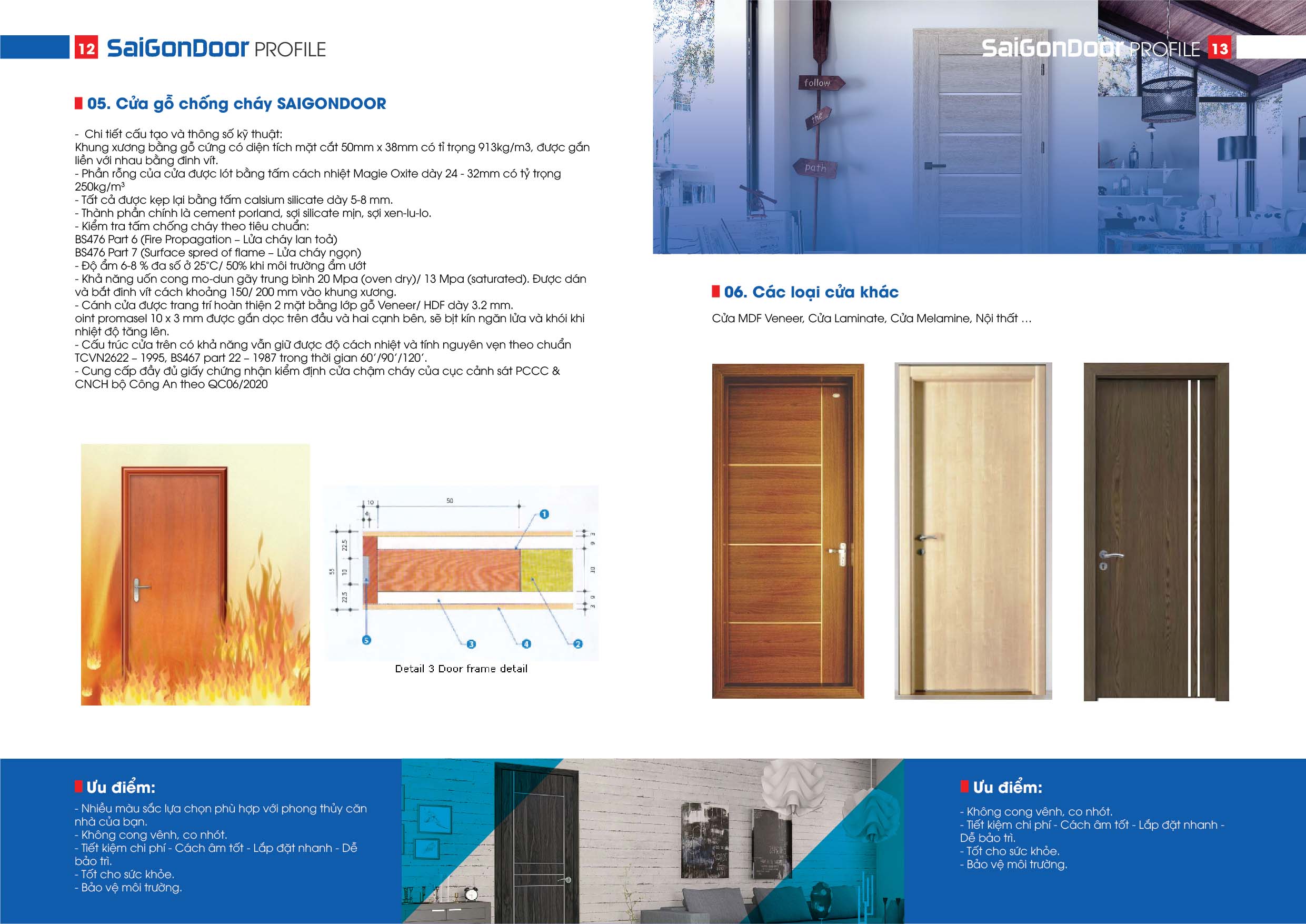 thiết kế hồ sơ năng lực cửa gỗ saigon door