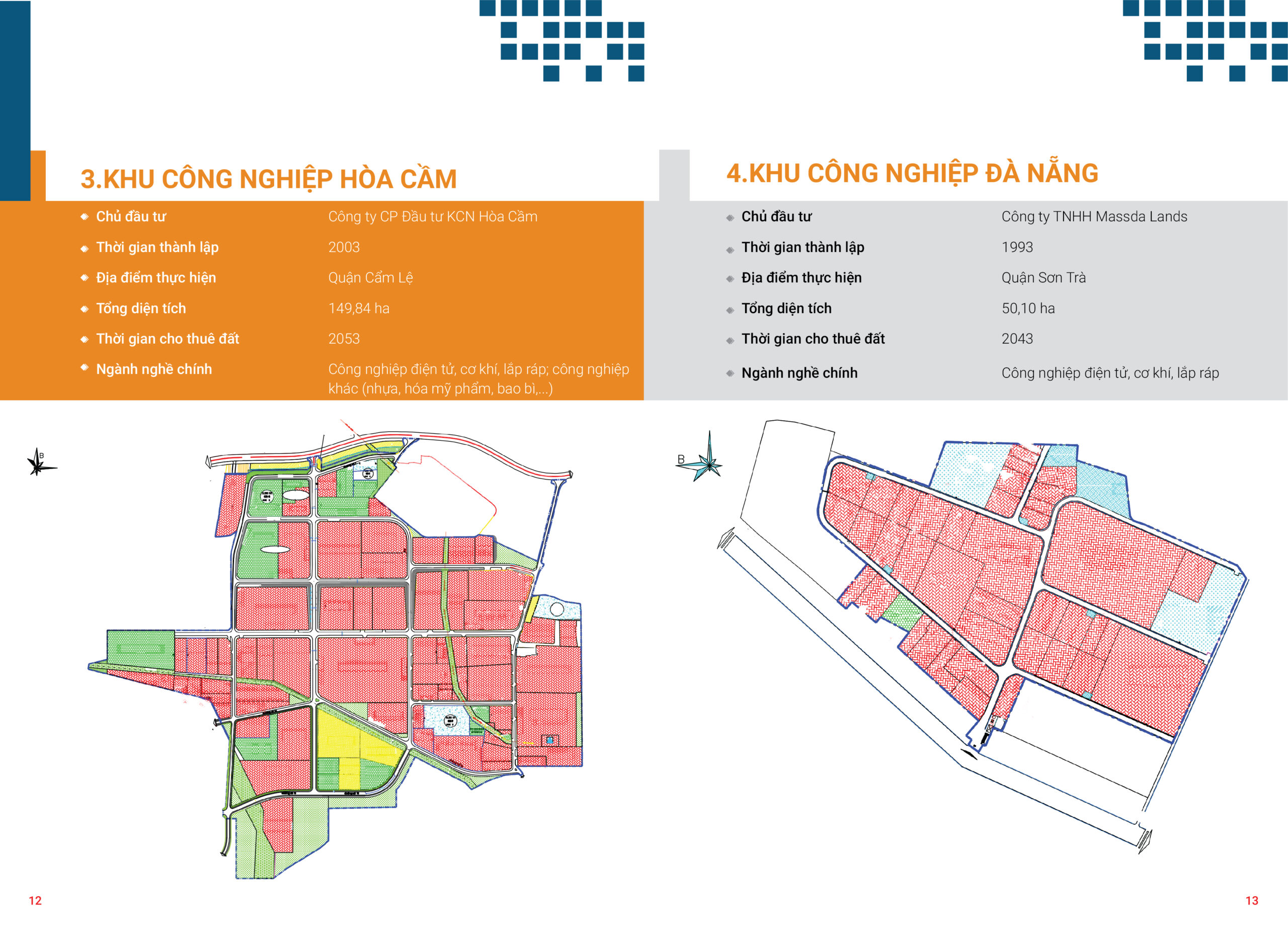 Thiết kế hồ sơ năng lực khu công nghệ cao DHPIZA